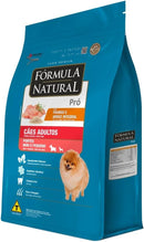 Fórmula Natural Super Premium Pró Cães Adultos Portes Mini E Pequeno Sabor Frango E Arroz Integral 20KG