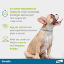 Coleira Seresto® anti-carrapatos e pulgas para cães acima de 8kg