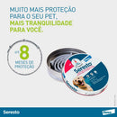Coleira Seresto® anti-carrapatos e pulgas para cães acima de 8kg