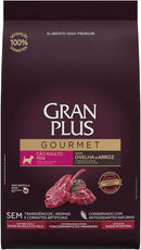 Ração GranPlus Gourmet para Cães Adultos de Porte Mini Sabor Ovelha 10,1kg