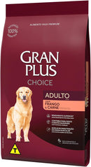 Granplus Ração Granplus Choice Frango E Carne Cães Adultos 20Kg