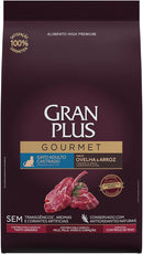 Gran Plus Ração Para Gatos Castrados Gourmet Ovelha 3Kg