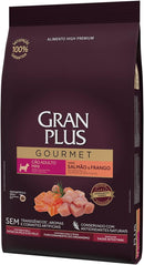 Granplus Ração Granplus Gourmet Para Cães Adultos De Porte Mini Sabor Salmão 10 1Kg