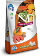 N&D Tropical para Cães Adultos de Raças Mini e Pequenas Sabor Salmão, Cereais e Frutas Tropicais 2,5Kg