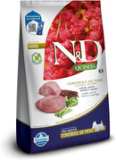 N&D Quinoa Controle de Peso Ração para Cães Adultos Raças Mini Cordeiro 2,5 kg