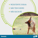 Coleira Seresto® anti-carrapatos e pulgas para cães acima de 8kg