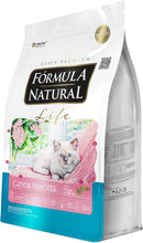 Fórmula Natural Life Ração Seca Para Gatos Filhotes Sabor Frango e Salmão 7Kg