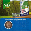 N&D Prime Ração Farmina Cordeiro e Blueberry Cães Adultos Raças Médias - 10,1kg