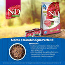N&D Quinoa Controle de Peso para Cães Adultos de Raças Mini e Pequenas Sabor Suíno 800g