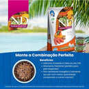 N&D Tropical para Cães Adultos de Raças Mini e Pequenas Sabor Salmão, Cereais e Frutas Tropicais 2,5Kg