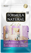 Fórmula Natural Life Ração Seca Para Gatos Adultos Sabor Frango e Salmão 7Kg