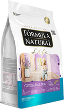 Fórmula Natural Life Ração Seca Para Gatos Adultos Sabor Frango e Salmão 7Kg